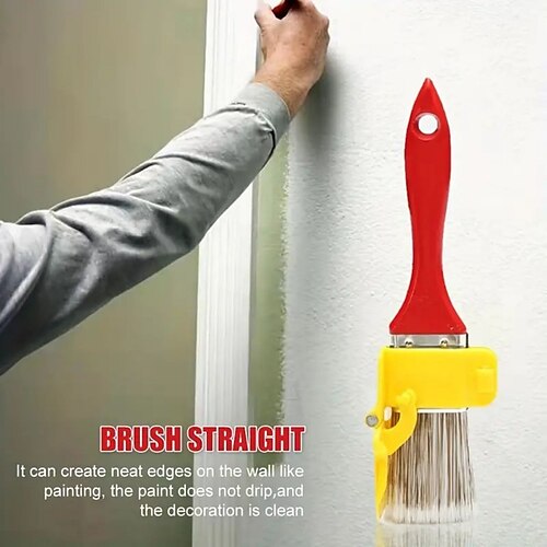 1 pincel de pintura para bordeadora, pincel de limpieza duradero y ligero, pincel de pintura con mango de madera, herramienta diy para marco, pared, techo, bordes, embellecedor
1 pincel de pintura para bordeadora, pincel de limpieza duradero y ligero, pincel de pintura con mango de madera, herramienta diy para marco, pared, techo, bordes, embellecedor
