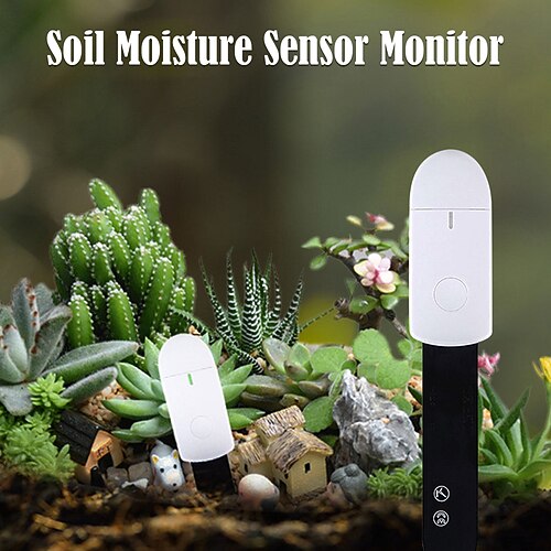Tragbarer Bodenfeuchtigkeitssensor, Monitor für Pflanzen, Blumen, Bodenhygrometer, Pflanzendetektor, Gartenpflege, Pflanzfeuchtigkeitsmesser
Tragbarer Bodenfeuchtigkeitssensor, Monitor für Pflanzen, Blumen, Bodenhygrometer, Pflanzendetektor, Gartenpflege, Pflanzfeuchtigkeitsmesser