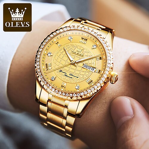 relógio de negócios olevs 6616 com pulseira de aço inoxidável para homens, relógios de pulso masculinos de luxo, mecânicos automáticos, à prova d'água
relógio de negócios olevs 6616 com pulseira de aço inoxidável para homens, relógios de pulso masculinos de luxo, mecânicos automáticos, à prova d'água