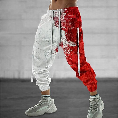 Herren Jogginghose Trainingshose Jogginghose Jogger Hose Hosen Kordelzug Elastische Taille 3D-Druck Farbblock Grafik-Drucke Komfort Sports Outdoor Casual Täglich Baumwollmischung Strassenmode Designer
Herren Jogginghose Trainingshose Jogginghose Jogger Hose Hosen Kordelzug Elastische Taille 3D-Druck Farbblock Grafik-Drucke Komfort Sports Outdoor Casual Täglich Baumwollmischung Strassenmode Designer