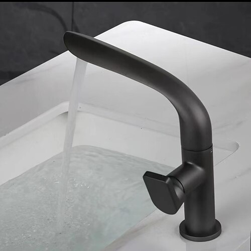 Bathroom Vessel Faucet Sink Mixer Basin Taps Tall, Streamlined Single Handle One Hole Monobloc Washroom Water Tap Deck Mounted with Hot and Cold Hose
Bathroom Vessel Faucet Sink Mixer Basin Taps Tall, Streamlined Single Handle One Hole Monobloc Washroom Water Tap Deck Mounted with Hot and Cold Hose