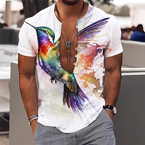 Herren Hemd Blumen Vogel Grafik-Drucke Papagei Ständer Hellrosa Weiß Hellgrün Rosa Grün Outdoor Strasse Kurzarm Bedruckt Bekleidung Modisch Designer Brautkleider schlicht Komfortabel
Herren Hemd Blumen Vogel Grafik-Drucke Papagei Ständer Hellrosa Weiß Hellgrün Rosa Grün Outdoor Strasse Kurzarm Bedruckt Bekleidung Modisch Designer Brautkleider schlicht Komfortabel