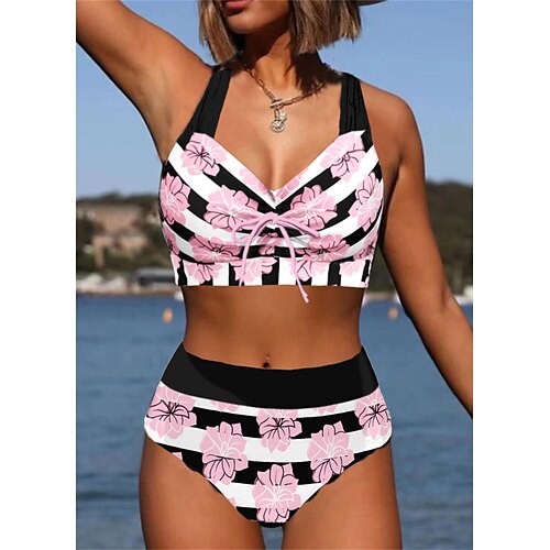 Mulheres Roupa de Banho Biquíni Normal roupa de banho 2 Peças Estampado Floral Rosa claro Fatos de banho Esportivo Roupa de Praia Verão
Mulheres Roupa de Banho Biquíni Normal roupa de banho 2 Peças Estampado Floral Rosa claro Fatos de banho Esportivo Roupa de Praia Verão