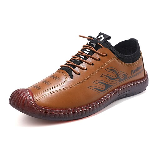 Homens Oxfords Sapatos Confortáveis Casual Ao ar livre Diário Couro Sintético Respirável Preto Cinzento Claro Café Primavera Outono
Homens Oxfords Sapatos Confortáveis Casual Ao ar livre Diário Couro Sintético Respirável Preto Cinzento Claro Café Primavera Outono