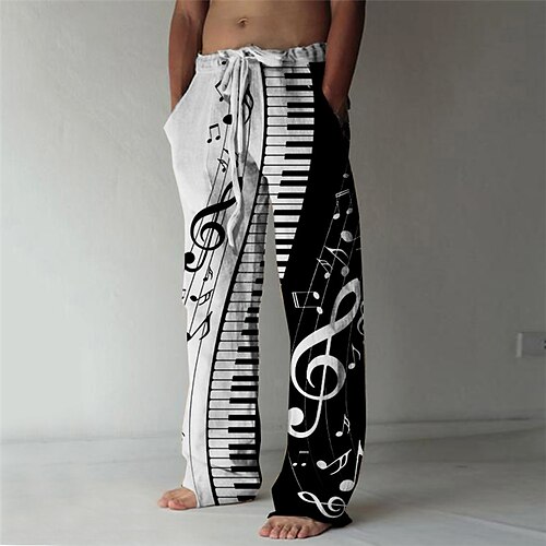 Herren Hose Hosen Sommerhosen Strandhose Kordelzug Elastische Taille 3D-Druck Grafik-Drucke Note Komfort Casual Täglich Festtage Strassenmode Hawaiianisch Weiß Grün
Herren Hose Hosen Sommerhosen Strandhose Kordelzug Elastische Taille 3D-Druck Grafik-Drucke Note Komfort Casual Täglich Festtage Strassenmode Hawaiianisch Weiß Grün