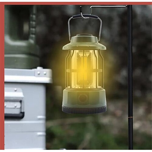 Vintage camping lumière lanternes suspendues led tente lumière usb rechargeable camping lanternes étanche led camp lumière pour l'extérieur
Vintage camping lumière lanternes suspendues led tente lumière usb rechargeable camping lanternes étanche led camp lumière pour l'extérieur