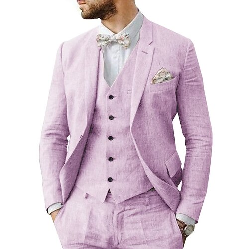 Costumes en lin Homme Mariage Ensemble de 3 pièces Bleu Ciel Noir Blanche Couleur Pleine Coupe Sur-Mesure Droit deux boutons 2023
Costumes en lin Homme Mariage Ensemble de 3 pièces Bleu Ciel Noir Blanche Couleur Pleine Coupe Sur-Mesure Droit deux boutons 2023