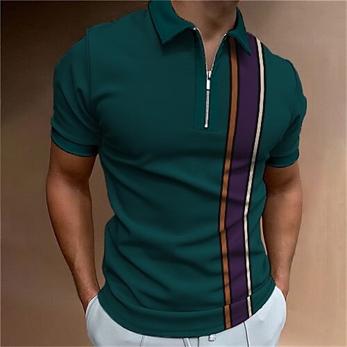 Men's Polo Shirt Golf Shirt Casual Holiday Lapel Quarter Zip Short Sleeve Fashion Basic Plain Quarter Zip Summer Regular Fit Black White Navy Blue Green Light Sky Blue Beige Polo Shirt
Men's Polo Shirt Golf Shirt Casual Holiday Lapel Quarter Zip Short Sleeve Fashion Basic Plain Quarter Zip Summer Regular Fit Black White Navy Blue Green Light Sky Blue Beige Polo Shirt