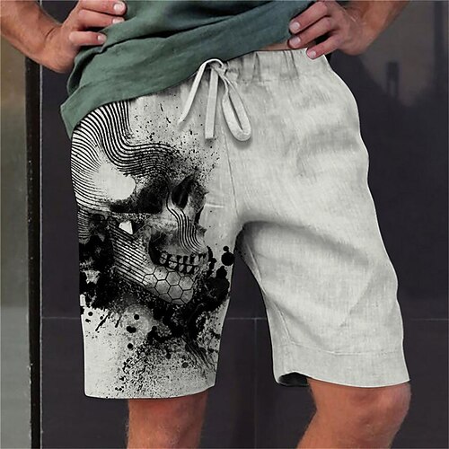 Homens Calção Shorts de verão Shorts de praia Com Cordão Cintura elástica Impressão 3D Gráfico Caveiras Respirável Macio Curto Casual Diário Feriado Roupa de rua Havaiana Verde Cáqui Micro-Elástica
Homens Calção Shorts de verão Shorts de praia Com Cordão Cintura elástica Impressão 3D Gráfico Caveiras Respirável Macio Curto Casual Diário Feriado Roupa de rua Havaiana Verde Cáqui Micro-Elástica