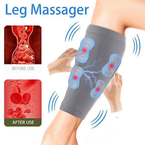 Tens Massage Beinmanschette faltbares Wadenmassagegerät Presotherapie Doppelpuls Fettverbrennung Beinformung lindert Müdigkeit Muskelstraffung
Tens Massage Beinmanschette faltbares Wadenmassagegerät Presotherapie Doppelpuls Fettverbrennung Beinformung lindert Müdigkeit Muskelstraffung