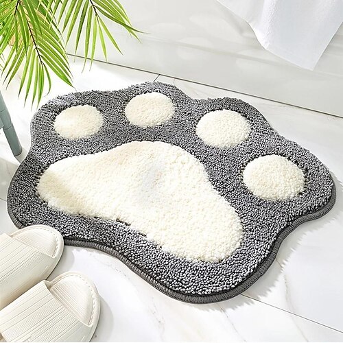 tapete absorvente antiderrapante em forma de pé de gato para banheiro, tapete de entrada para porta de casa, tapete de quarto em forma de pé de desenho animado - antiderrapante, absorvente de água e
tapete absorvente antiderrapante em forma de pé de gato para banheiro, tapete de entrada para porta de casa, tapete de quarto em forma de pé de desenho animado - antiderrapante, absorvente de água e