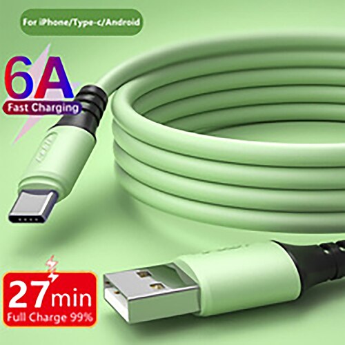 Cabo USB C 3,3 pés 6,6 pés USB A para USB C 6 A Cabo para Carregador Carga Rápida Alta transferência de dados Durável Gel de Sílica Líquido Fácil de transportar Para Samsung Xiaomi Huawei Acessório
Cabo USB C 3,3 pés 6,6 pés USB A para USB C 6 A Cabo para Carregador Carga Rápida Alta transferência de dados Durável Gel de Sílica Líquido Fácil de transportar Para Samsung Xiaomi Huawei Acessório