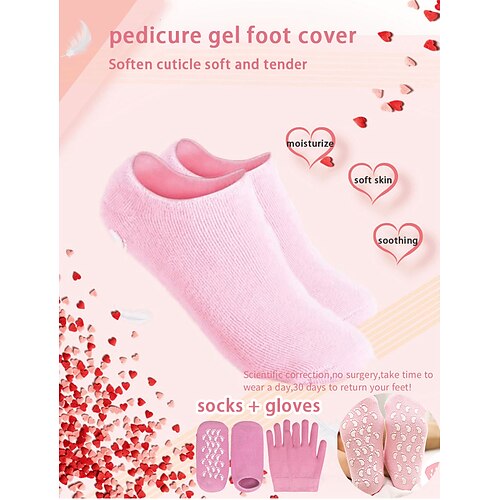 Feuchtigkeitsspendende Socken aus Silikon, Fußmaske, Fersenschutz, Gel-Fußmaske, Peeling, Anti-Cracking, Anti-Cracking-Socken
Feuchtigkeitsspendende Socken aus Silikon, Fußmaske, Fersenschutz, Gel-Fußmaske, Peeling, Anti-Cracking, Anti-Cracking-Socken
