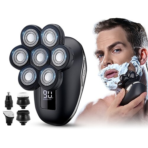Rasoir ultime pour hommes chauves pour la coupe de cheveux facile à nettoyer avec la peau proche rasoir rotatif humide et sec kit de toilettage étanche avec tondeuse à barbe tondeuse nez usb
Rasoir ultime pour hommes chauves pour la coupe de cheveux facile à nettoyer avec la peau proche rasoir rotatif humide et sec kit de toilettage étanche avec tondeuse à barbe tondeuse nez usb