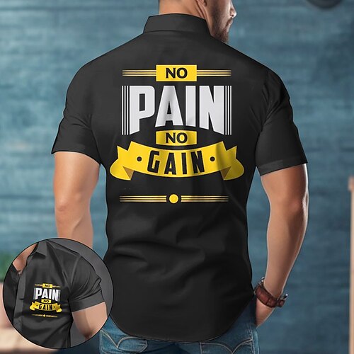 Hombre Camisa Letra Estampados Cuello Vuelto Negro Blanco Azul Piscina Gris Exterior Calle Mangas cortas Estampado Ropa Moda Ropa de calle Design Casual
Hombre Camisa Letra Estampados Cuello Vuelto Negro Blanco Azul Piscina Gris Exterior Calle Mangas cortas Estampado Ropa Moda Ropa de calle Design Casual