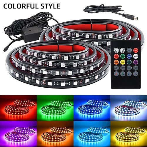 2 uds tira de led iluminación ambiental modificada suv rv tira de led flexible luces traseras de maletero para jeep contenedor carga camioneta maletero
2 uds tira de led iluminación ambiental modificada suv rv tira de led flexible luces traseras de maletero para jeep contenedor carga camioneta maletero