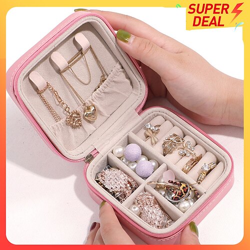 mini voyage bijoux cas petite boîte à bijoux portable bijoux voyage ogranizer affichage bijoux étui de rangement pour anneaux boucle d'oreille collier bracelet cadeau pour les femmes filles
mini voyage bijoux cas petite boîte à bijoux portable bijoux voyage ogranizer affichage bijoux étui de rangement pour anneaux boucle d'oreille collier bracelet cadeau pour les femmes filles