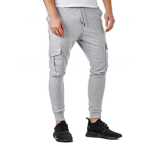 Homens Calças Esportivas Bolsos Tecido Conforto Respirável Ao ar livre Diário Para Noite Moda Casual Preto Cinza Claro
Homens Calças Esportivas Bolsos Tecido Conforto Respirável Ao ar livre Diário Para Noite Moda Casual Preto Cinza Claro