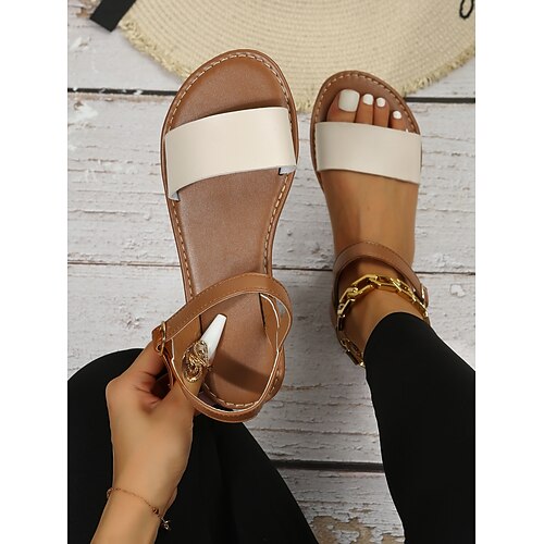 Damen Sandalen Übergrössen Täglich Flacher Absatz Minimalismus Kunstleder Leopard Dunkelbraun Schwarz
Damen Sandalen Übergrössen Täglich Flacher Absatz Minimalismus Kunstleder Leopard Dunkelbraun Schwarz