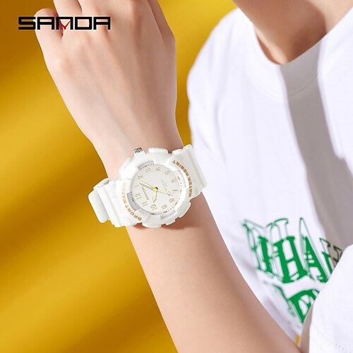 Reloj de cuarzo sanda, reloj de pulsera informal de moda minimalista, reloj electrónico para adolescentes y estudiantes, reloj luminoso de silicona resistente al agua para mujer
Reloj de cuarzo sanda, reloj de pulsera informal de moda minimalista, reloj electrónico para adolescentes y estudiantes, reloj luminoso de silicona resistente al agua para mujer