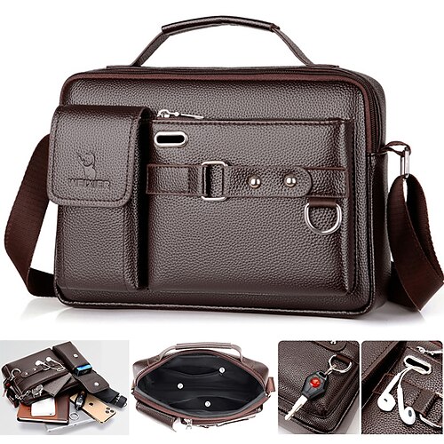 Designer Luxusmarke Herren Schultergurt Handtaschen tragbare Handtaschen aus PU-Leder Herren Business Schulter Messenger Aktentasche Umhängetasche
Designer Luxusmarke Herren Schultergurt Handtaschen tragbare Handtaschen aus PU-Leder Herren Business Schulter Messenger Aktentasche Umhängetasche