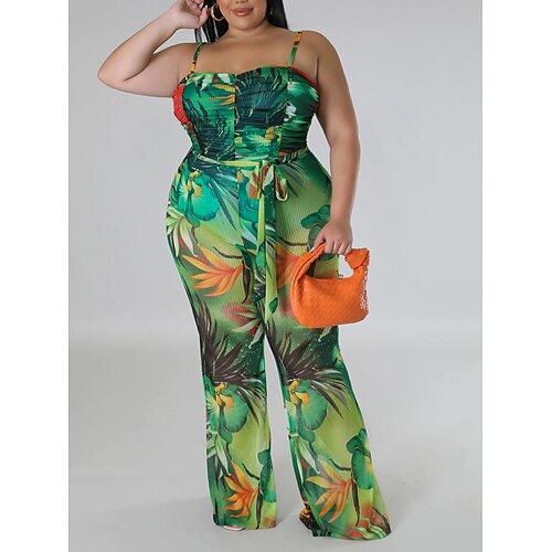 Mujer Mono Espalda al Aire Alta cintura Estampado Escote Cuadrado Ropa de calle Calle Diario Ajuste regular Sin Mangas Naranja Verde Trébol L XL XXL Verano
Mujer Mono Espalda al Aire Alta cintura Estampado Escote Cuadrado Ropa de calle Calle Diario Ajuste regular Sin Mangas Naranja Verde Trébol L XL XXL Verano