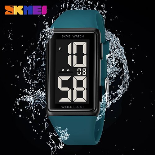 Skmei Fashion Simples Relógio Esportivo Pulseira de Silicone Alarme de Tempo Duplo Galo Luminoso À Prova D' Água Adolescente Estudante Relojes Eletrônico 1862
Skmei Fashion Simples Relógio Esportivo Pulseira de Silicone Alarme de Tempo Duplo Galo Luminoso À Prova D' Água Adolescente Estudante Relojes Eletrônico 1862