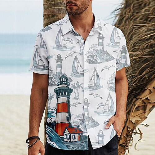 Men's Shirt Summer Hawaiian Shirt Coconut Tree Graphic Prints Turndown White Blue Green Outdoor Street Short Sleeves Print Clothing Apparel Fashion Streetwear Designer Casual
Men's Shirt Summer Hawaiian Shirt Coconut Tree Graphic Prints Turndown White Blue Green Outdoor Street Short Sleeves Print Clothing Apparel Fashion Streetwear Designer Casual