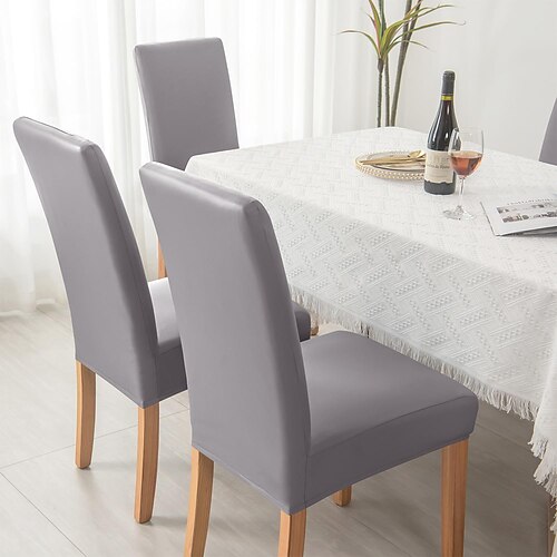 Fundas impermeables para sillas de comedor, fundas para sillas Parson, fundas para sillas de comedor elásticas de cuero pu, fundas protectoras extraíbles para sillas lavables para comedor, fiesta,
Fundas impermeables para sillas de comedor, fundas para sillas Parson, fundas para sillas de comedor elásticas de cuero pu, fundas protectoras extraíbles para sillas lavables para comedor, fiesta,