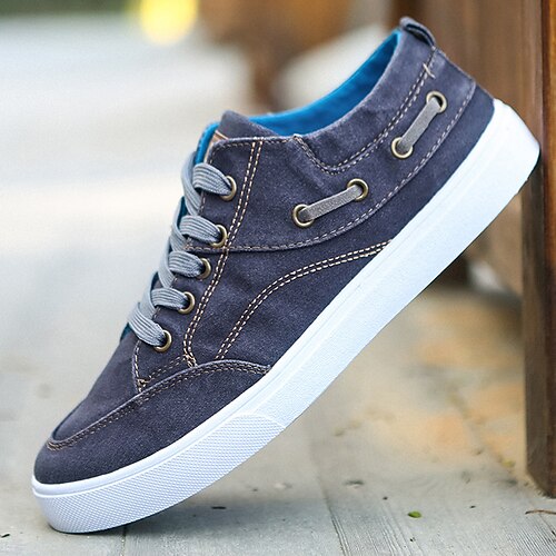 Homens Tênis Sapatos casuais masculinos Sapatos Confortáveis Vintage Casual Diário Caminhada Lona Respirável Antiderrapante Preto Cinzento Verão Outono
Homens Tênis Sapatos casuais masculinos Sapatos Confortáveis Vintage Casual Diário Caminhada Lona Respirável Antiderrapante Preto Cinzento Verão Outono