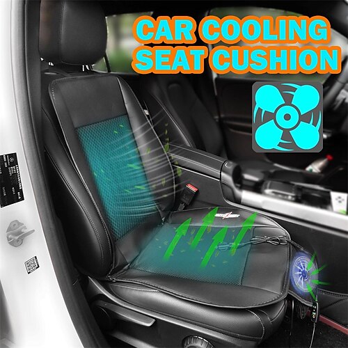 

coussin de ventilation de siège de voiture coussin de siège de voiture d'air frais d'été avec coussin de siège de ventilateur coussin froid de voiture
