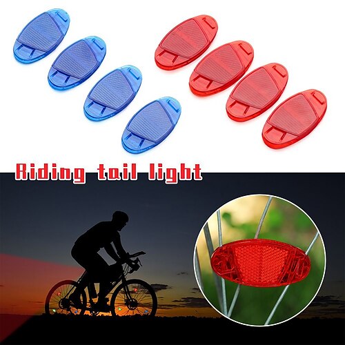 4 ps vélo a parlé de réflecteur de lumière de publicité feux de vélo de sécurité support de vélo réfléchissant accessoires de réflexion
4 ps vélo a parlé de réflecteur de lumière de publicité feux de vélo de sécurité support de vélo réfléchissant accessoires de réflexion