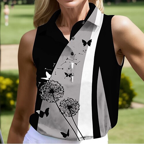 Damen poloshirt Golfhemd Geknöpftes Poloshirt Atmungsaktiv Schnelltrocknend Feuchtigkeitsableitung Ärmellos Golfbekleidung Golfkleidung Regular Fit Blumen Farbblock Sommer Tennis Golfspiel Pickleball
Damen poloshirt Golfhemd Geknöpftes Poloshirt Atmungsaktiv Schnelltrocknend Feuchtigkeitsableitung Ärmellos Golfbekleidung Golfkleidung Regular Fit Blumen Farbblock Sommer Tennis Golfspiel Pickleball