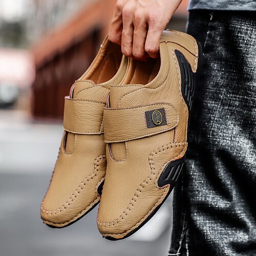 Homme Chaussures décontractées pour hommes Mocassins Chaussures de confort Décontractées du quotidien Cuir Respirable Couleur sable Noir Blanche Eté
Homme Chaussures décontractées pour hommes Mocassins Chaussures de confort Décontractées du quotidien Cuir Respirable Couleur sable Noir Blanche Eté