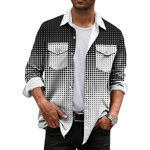 Herren Hemd Plaid / Karomuster Grafik-Drucke Geometrie Umlegekragen Weiß Blau Outdoor Strasse Langarm Bedruckt Bekleidung Modisch Strassenmode Designer Atmungsaktiv
Herren Hemd Plaid / Karomuster Grafik-Drucke Geometrie Umlegekragen Weiß Blau Outdoor Strasse Langarm Bedruckt Bekleidung Modisch Strassenmode Designer Atmungsaktiv