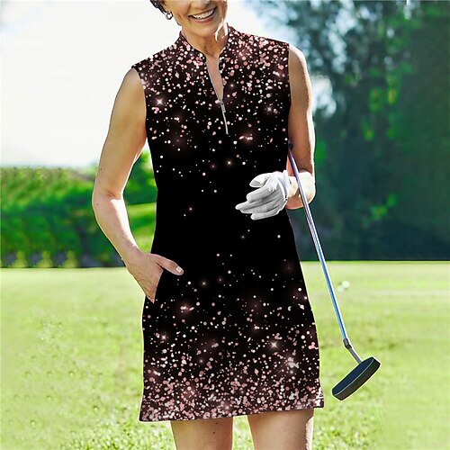 Mujer Vestido de tenis vestido de golf Transpirable Secado rápido Dispersor de humedad Sin Mangas Vestidos Traje de tenis Cremallera Impreso Verano Tenis Golf pepinillo
Mujer Vestido de tenis vestido de golf Transpirable Secado rápido Dispersor de humedad Sin Mangas Vestidos Traje de tenis Cremallera Impreso Verano Tenis Golf pepinillo
