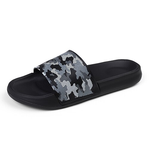 Homme Chaussons Tongs Chaussons Sandales de mode Pantoufles d'extérieur Pantoufles de plage Décontractées Plage du quotidien Polyuréthane Respirable Noir Bleu Gris Camouflage Eté Printemps
Homme Chaussons Tongs Chaussons Sandales de mode Pantoufles d'extérieur Pantoufles de plage Décontractées Plage du quotidien Polyuréthane Respirable Noir Bleu Gris Camouflage Eté Printemps