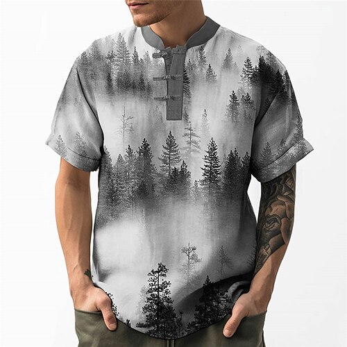 Homens Camisa Social camisa de linho Árvore Estampas Abstratas floresta Colarinho Chinês Azul Roxo Cáqui Cinzento Ao ar livre Rua Manga Curta Imprimir Roupa Linho Moda Roupa de rua Designer Casual
Homens Camisa Social camisa de linho Árvore Estampas Abstratas floresta Colarinho Chinês Azul Roxo Cáqui Cinzento Ao ar livre Rua Manga Curta Imprimir Roupa Linho Moda Roupa de rua Designer Casual