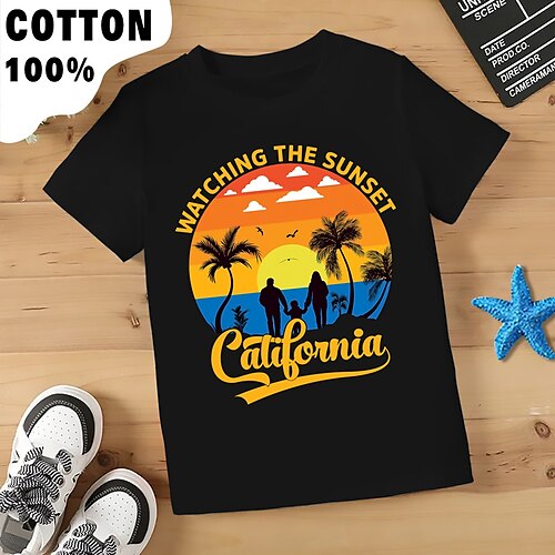 Para Meninos Camiseta Manga Curta Camisa Camiseta Gráfico Coqueiro Impressão 3D Ativo Tropical Esportes 100% Algodão Ao ar livre Casual Diário Infantil Crewneck 3-12 anos Gráfico impresso em 3D Normal
Para Meninos Camiseta Manga Curta Camisa Camiseta Gráfico Coqueiro Impressão 3D Ativo Tropical Esportes 100% Algodão Ao ar livre Casual Diário Infantil Crewneck 3-12 anos Gráfico impresso em 3D Normal