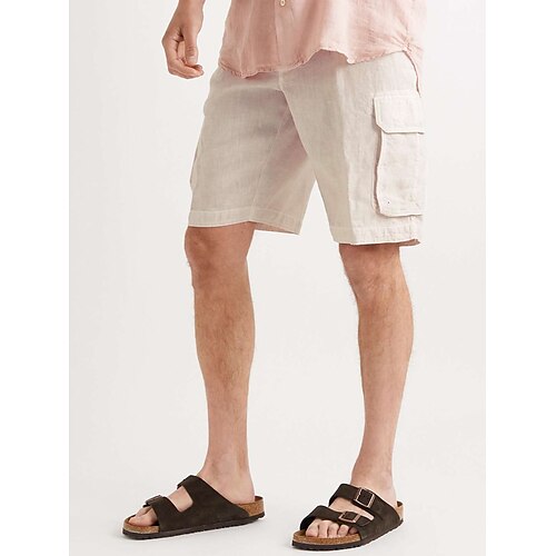 Herren Shorts Kurze Hosen Leinenshorts Kurze Hosen Sommer-Shorts Taste Multi Pocket Glatt Komfort Atmungsaktiv Outdoor Täglich Ausgehen Leinen / Baumwoll Mischung Modisch Brautkleider schlicht Khaki
Herren Shorts Kurze Hosen Leinenshorts Kurze Hosen Sommer-Shorts Taste Multi Pocket Glatt Komfort Atmungsaktiv Outdoor Täglich Ausgehen Leinen / Baumwoll Mischung Modisch Brautkleider schlicht Khaki