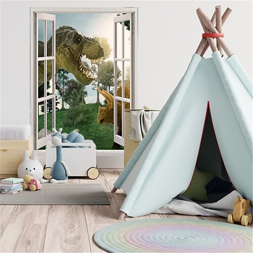 Pegatina 3d ventana cielo estrellado dinosaurio elefante esmerilado pvc pegatina para habitación de niños dormitorio decoración pared calcomanía 4359cm
Pegatina 3d ventana cielo estrellado dinosaurio elefante esmerilado pvc pegatina para habitación de niños dormitorio decoración pared calcomanía 4359cm