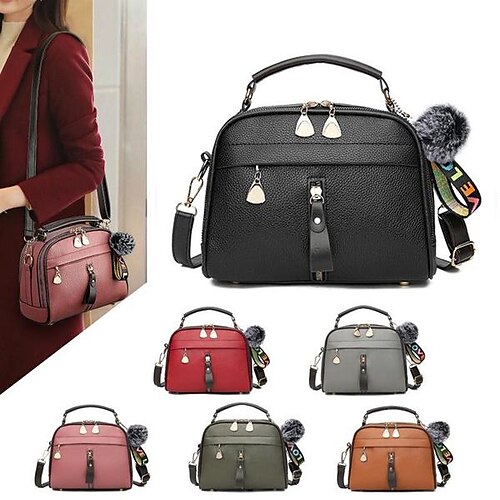 Mini Square Bag, Women's Faux Leather Crossbody Bag, Fashion Zipper Shoulder Purse Women's Messenger Bags Women Handbags Shoulder Bag
Mini Square Bag, Women's Faux Leather Crossbody Bag, Fashion Zipper Shoulder Purse Women's Messenger Bags Women Handbags Shoulder Bag