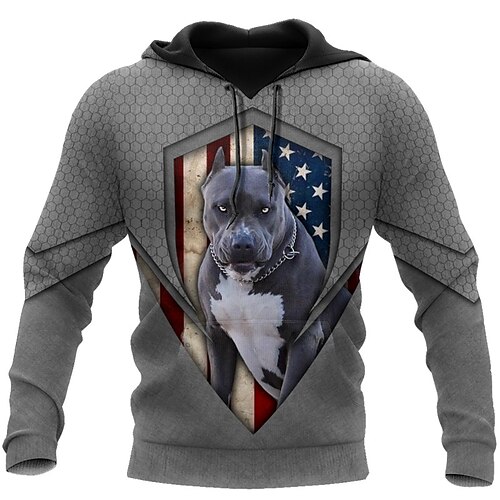 Hombre Sudadera Con Capucha Gris Con Capucha Perro Estampados Estampado Diario Deportes Impresión 3D Ropa de calle Design Básico Primavera Otoño Ropa Sudaderas con capucha Sudaderas
Hombre Sudadera Con Capucha Gris Con Capucha Perro Estampados Estampado Diario Deportes Impresión 3D Ropa de calle Design Básico Primavera Otoño Ropa Sudaderas con capucha Sudaderas