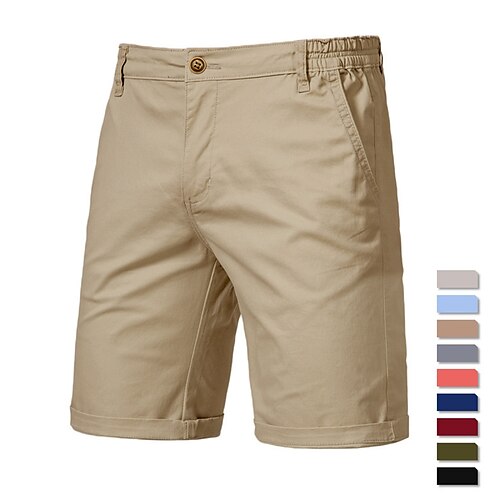 

Men's Golf Shorts Dark Grey Black Dark Navy Sun Protection Shorts Bottoms Golf Attire Clothes Outfits Wear Apparel