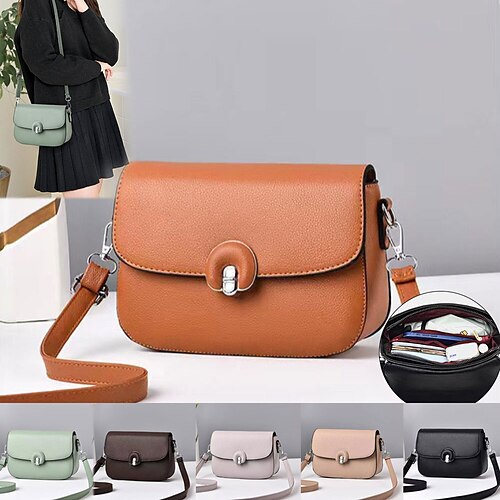 Damen Umhängetasche Schultertasche Umschlagtasche PU-Leder Täglich Festtage Schnalle Feste Farbe lichter Ocker Schwarz Leicht Grün
Damen Umhängetasche Schultertasche Umschlagtasche PU-Leder Täglich Festtage Schnalle Feste Farbe lichter Ocker Schwarz Leicht Grün