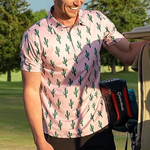 Hombre Camisas de polo Camiseta de golf Polo con botones Transpirable Secado rápido Dispersor de humedad Manga Corta Ropa de golf ropa de golf Ajuste regular Impreso Verano Tenis Golf pepinillo
Hombre Camisas de polo Camiseta de golf Polo con botones Transpirable Secado rápido Dispersor de humedad Manga Corta Ropa de golf ropa de golf Ajuste regular Impreso Verano Tenis Golf pepinillo