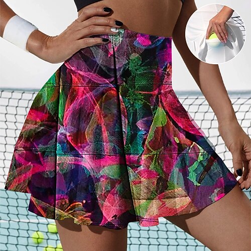 Femme Jupe de tennis Jupe de golf Respirable Séchage rapide Evacuation de l'humidité Jupes Vêtements de tennis 2 en 1 Tie Dye Dégradé de Couleur Eté Tennis Le golf Pickleball
Femme Jupe de tennis Jupe de golf Respirable Séchage rapide Evacuation de l'humidité Jupes Vêtements de tennis 2 en 1 Tie Dye Dégradé de Couleur Eté Tennis Le golf Pickleball