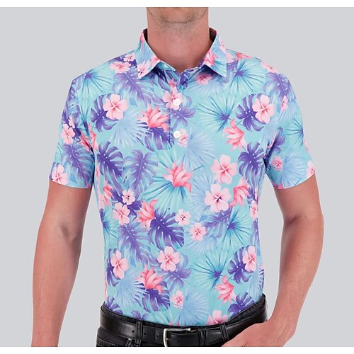 Herren poloshirt Golfhemd Geknöpftes Poloshirt Atmungsaktiv Schnelltrocknend Feuchtigkeitsableitung Kurzarm Golfbekleidung Golfkleidung Regular Fit Blumen Sommer Tennis Golfspiel Pickleball
Herren poloshirt Golfhemd Geknöpftes Poloshirt Atmungsaktiv Schnelltrocknend Feuchtigkeitsableitung Kurzarm Golfbekleidung Golfkleidung Regular Fit Blumen Sommer Tennis Golfspiel Pickleball