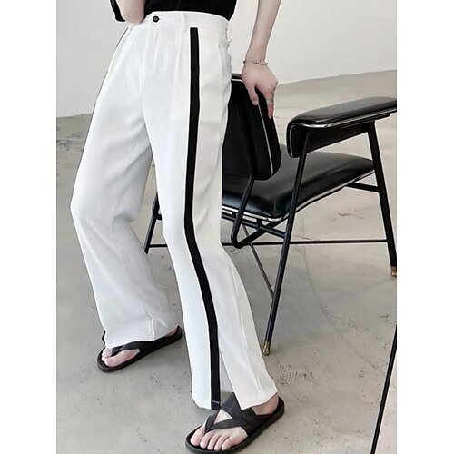 Homens Calças de linho Calças Calça verão Patchwork Bolso frontal Perna reta Tecido Conforto Respirável Casual Diário Feriado Misto de Algodão e Linho Moda Básico Branco
Homens Calças de linho Calças Calça verão Patchwork Bolso frontal Perna reta Tecido Conforto Respirável Casual Diário Feriado Misto de Algodão e Linho Moda Básico Branco