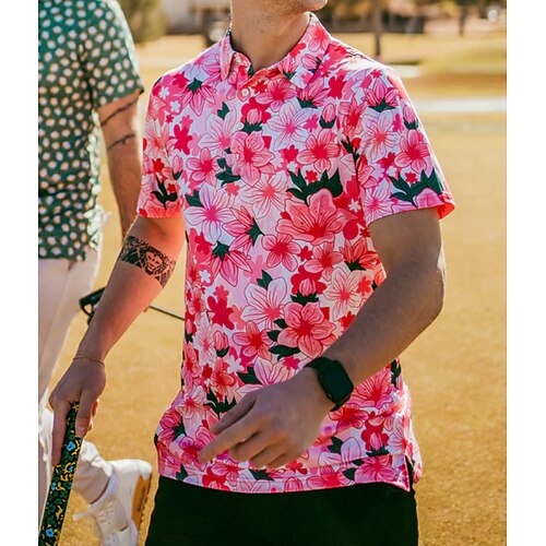Homens Camisa polo de caminhada Camisa de golfe roupas de golfe Respirável Secagem Rápida Macio Manga Curta Blusas Normal Côr Sólida Verão Primavera Treino de Ginástica Golfe Badminton
Homens Camisa polo de caminhada Camisa de golfe roupas de golfe Respirável Secagem Rápida Macio Manga Curta Blusas Normal Côr Sólida Verão Primavera Treino de Ginástica Golfe Badminton
